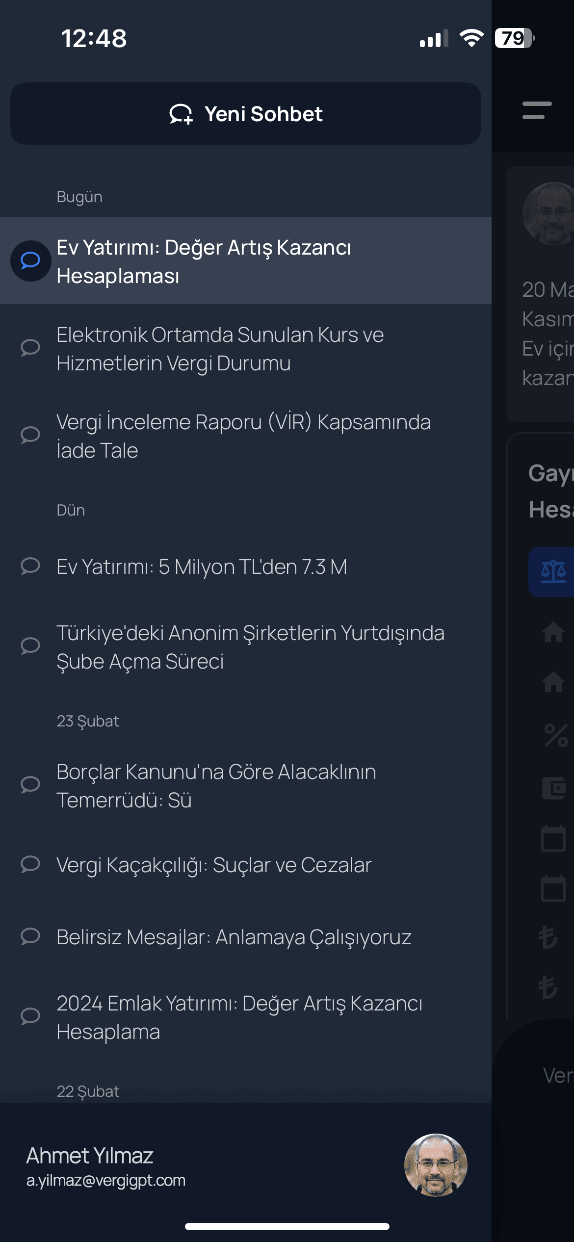 VergiGPT Mobile Screenshot 1