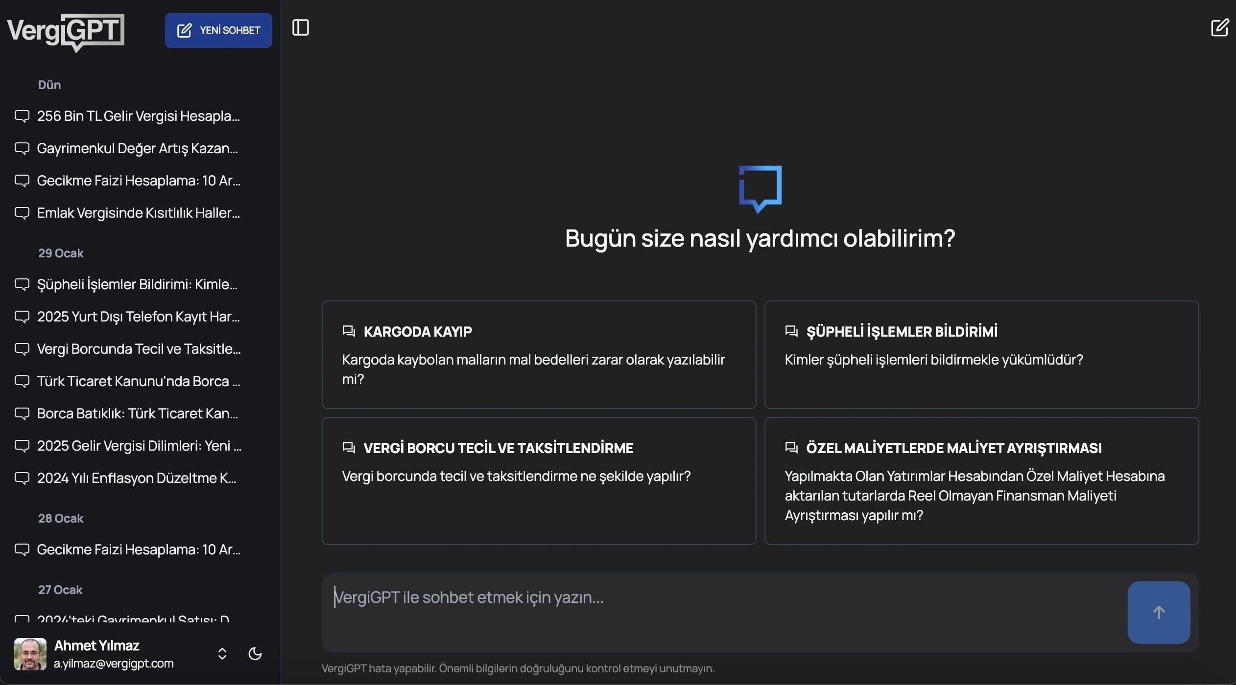 VergiGPT Screenshot 2